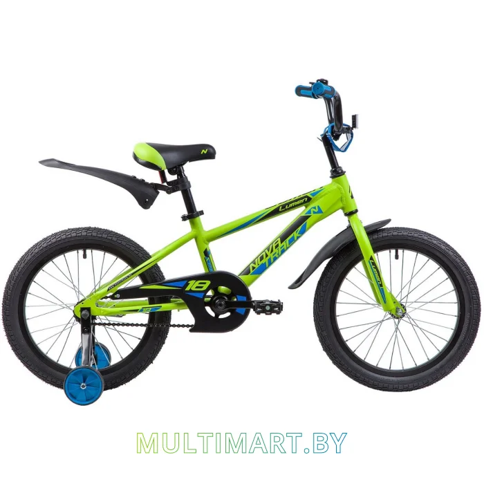 Детский велосипед Novatrack Lumen 185ALUMEN.GN9 (зеленый/черный, 2019)